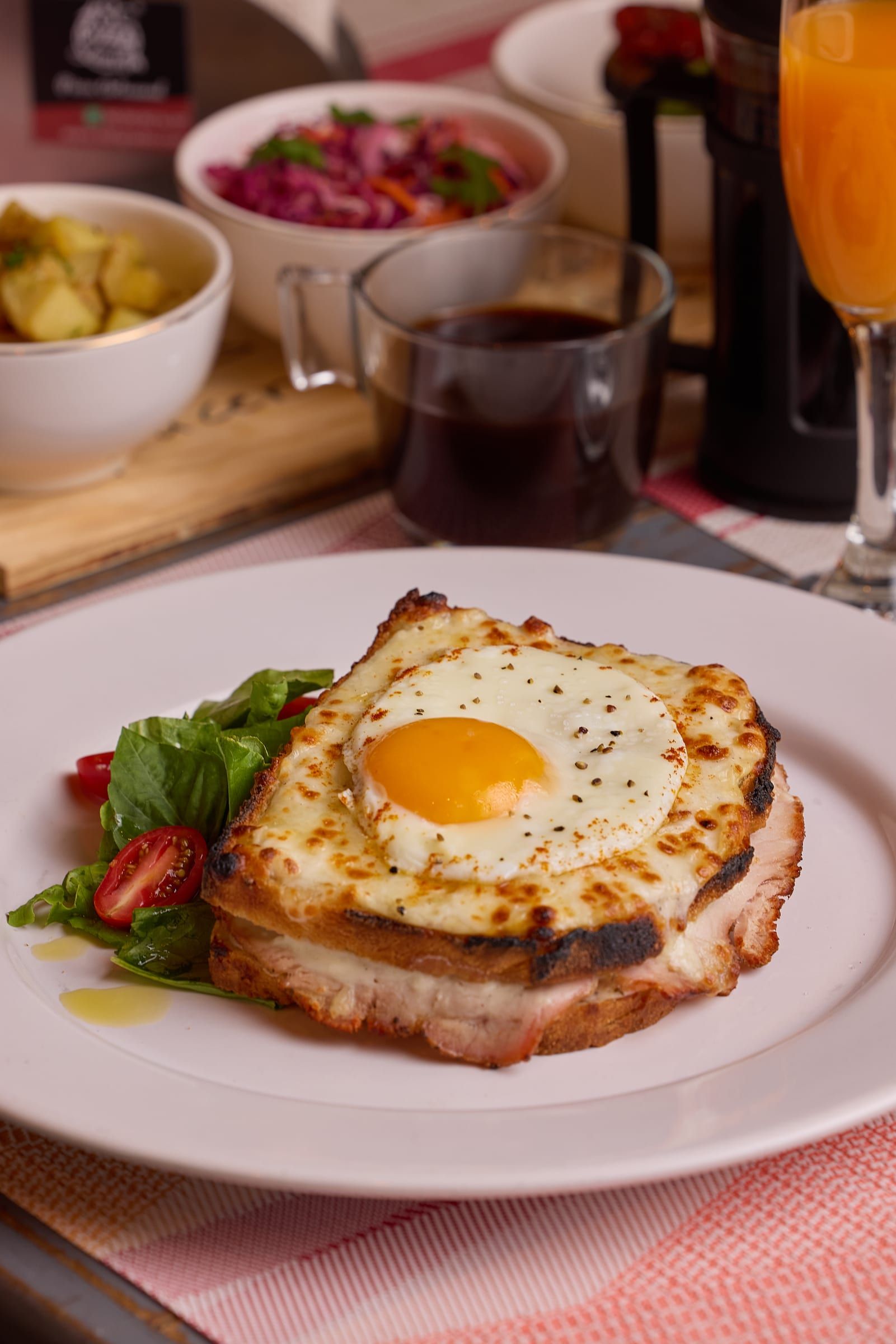 Croque madame gigante