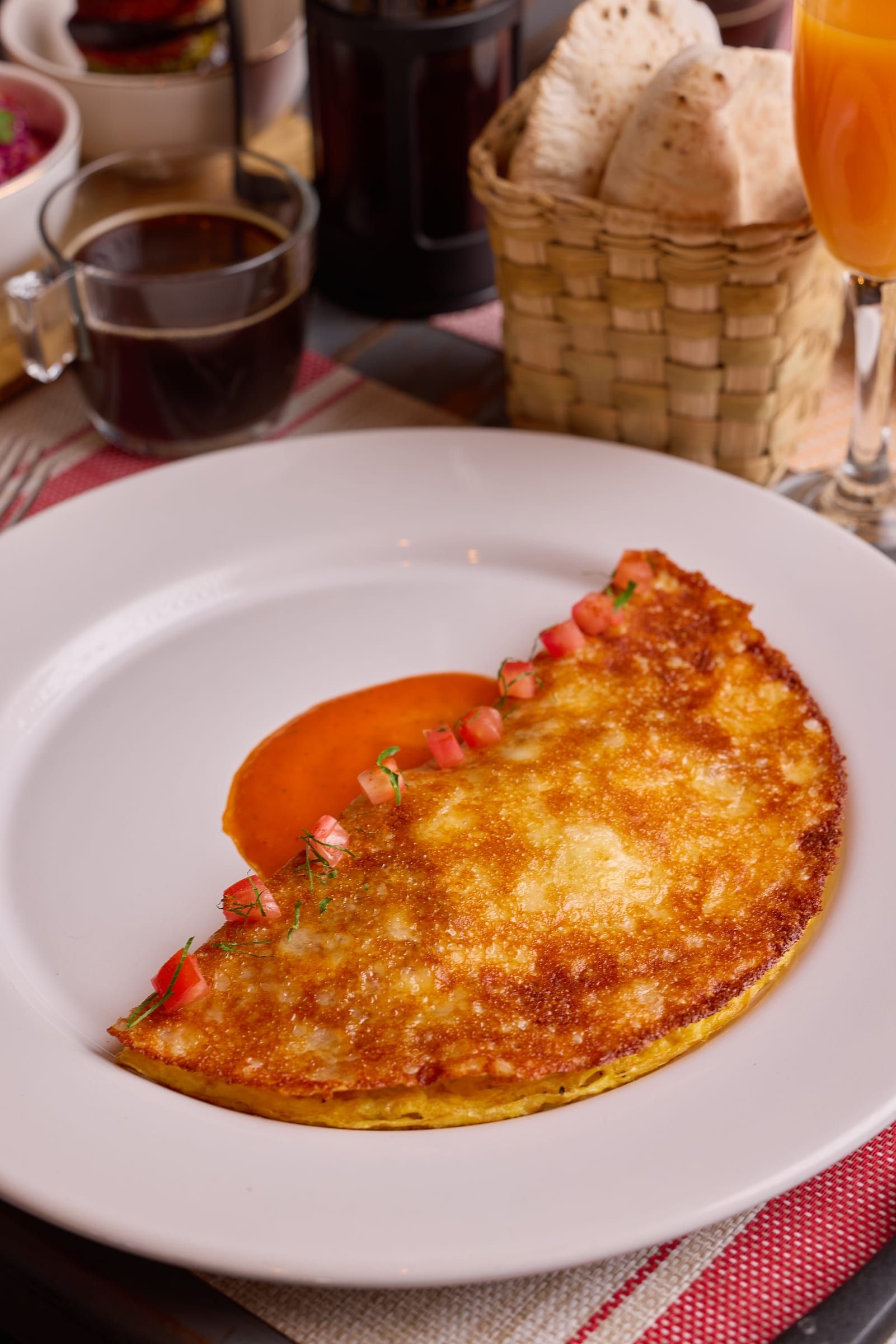 Omelette gratinado